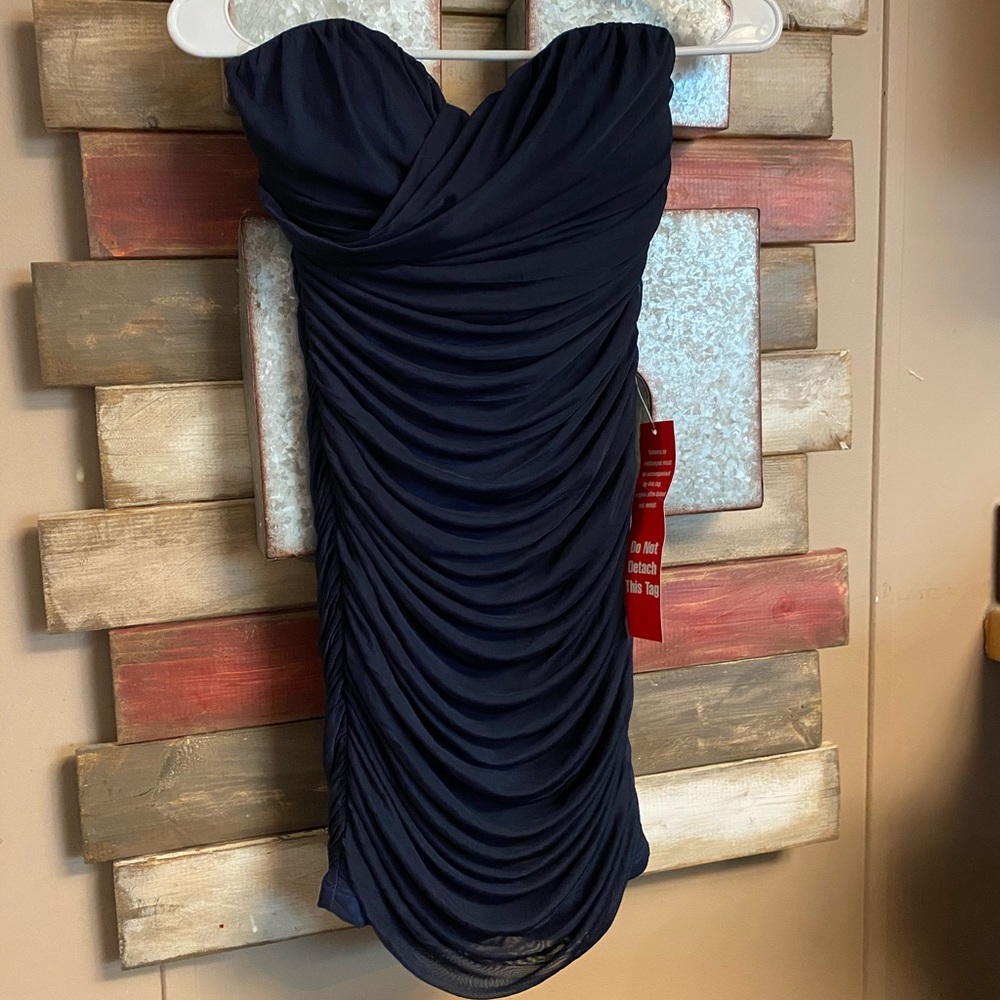 Strapless dress
